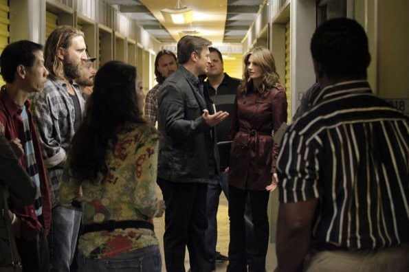 Discussion entre Kate (Stana Katic) et Rick (Nathan Fillion).