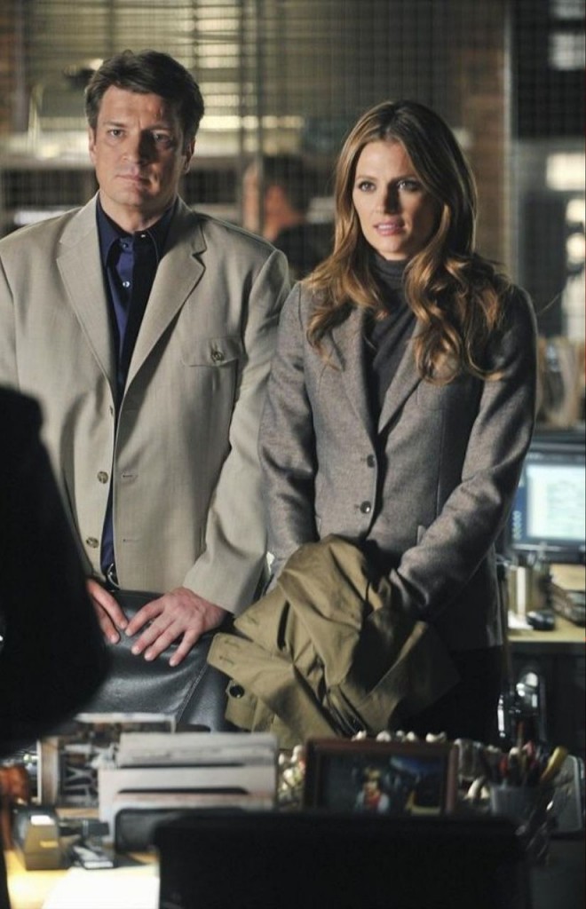 Castle (Nathan Fillion) et Beckett (Stana Katic) 