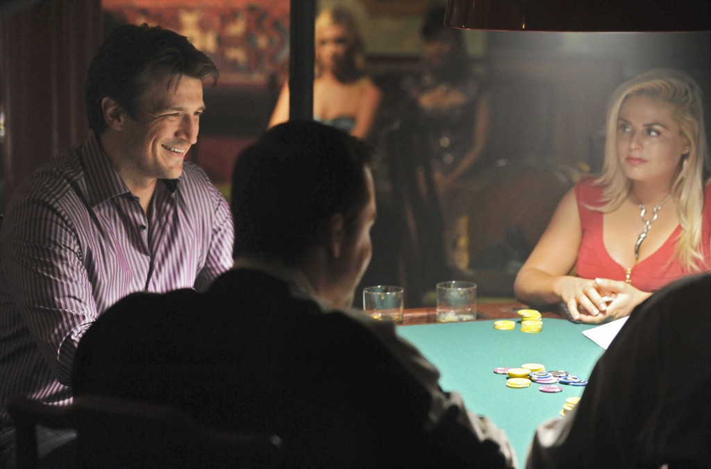 Rick (Nathan Fillion) aurait-il gagné en jouant au poker?