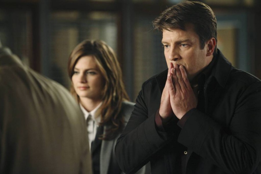 Castle (Nathan Fillion) est estomaqué.