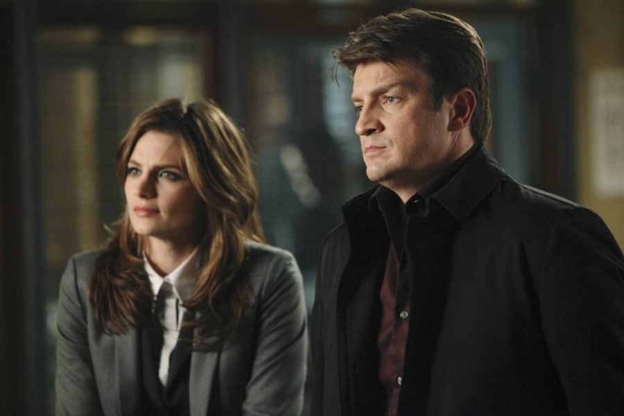 La détective Kate Beckett (Stana Katic) et son partenaire RIck Castle (Nathan FIllion).