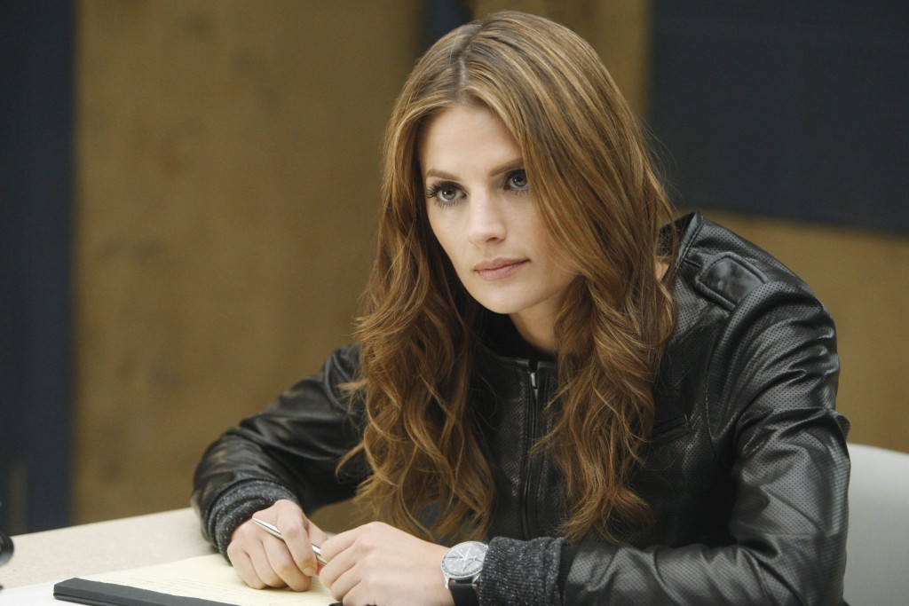 Stana Katic prête ses traits au lieutenant détective Kate Beckett.